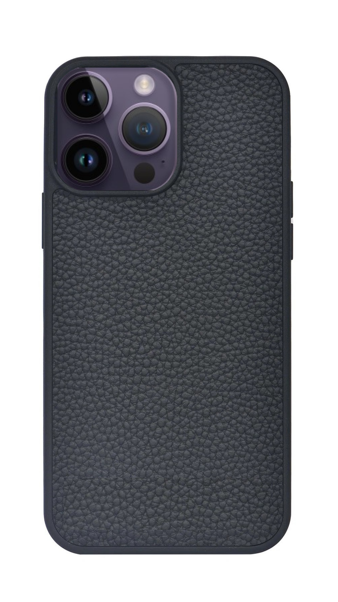 iPhone Uyumlu Deri Kılıf - Siyah