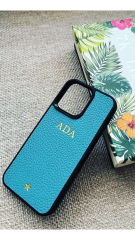 iPhone Uyumlu Deri Kılıf Togo-Soft Mavi