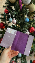 Pasaport Kılıfı Lavanta Moru