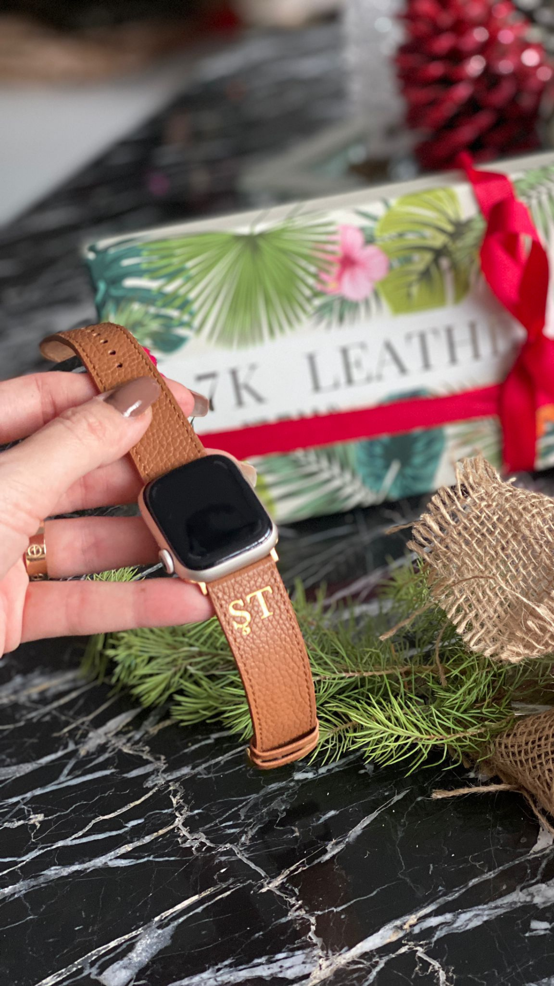 Apple Watch Uyumlu Kayış-Taba