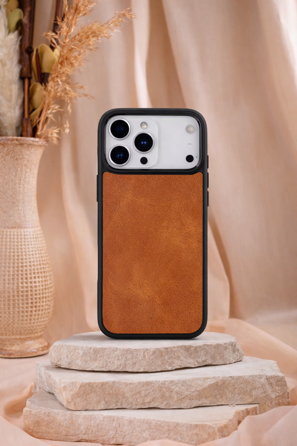 iPhone Uyumlu Deri Kılıf Crazy-Camel