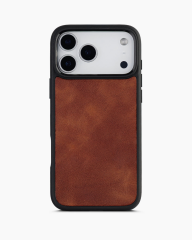 iPhone Uyumlu Deri Kılıf Crazy-Kahve